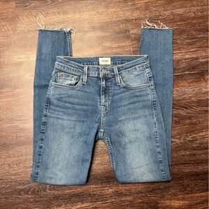 Lowrise Hudson England y2k blue skinny jeans Women's